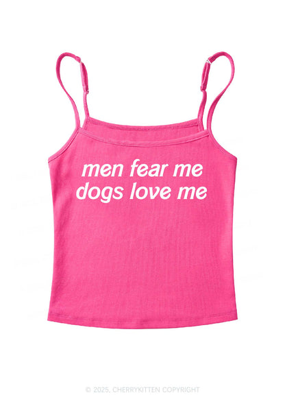Men Fear Me Y2K Spaghetti Strap Cami Cherrykitten