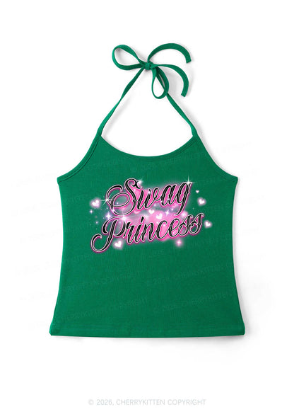 Swag Princess Y2K Halter Neck Cami Cherrykitten