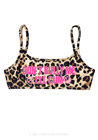 Dont Bully Me Y2K Super Crop Cami Cherrykitten