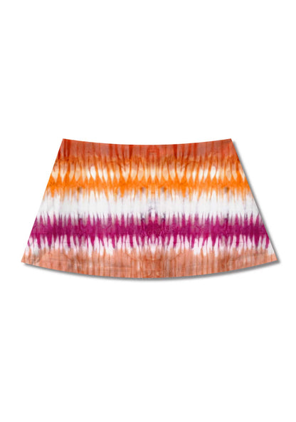 Lesbian Tie Dye Pride Y2K Print Mini Skirt Cherrykitten