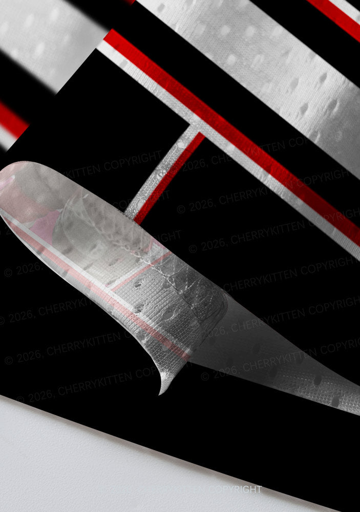 Retro Red Kissing HR Y2K Sport Jersey Shirts Cherrykitten