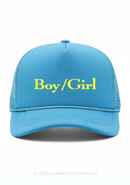 Boy Or Girl Pride Y2K Trucker Hat Cherrykitten