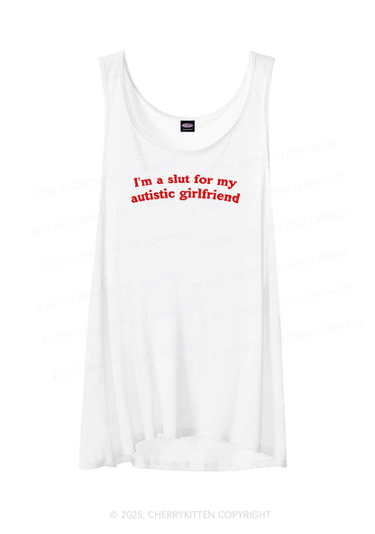 Slxt For My Autistic GF Y2K Sheer Boyfriend Tank Cherrykitten