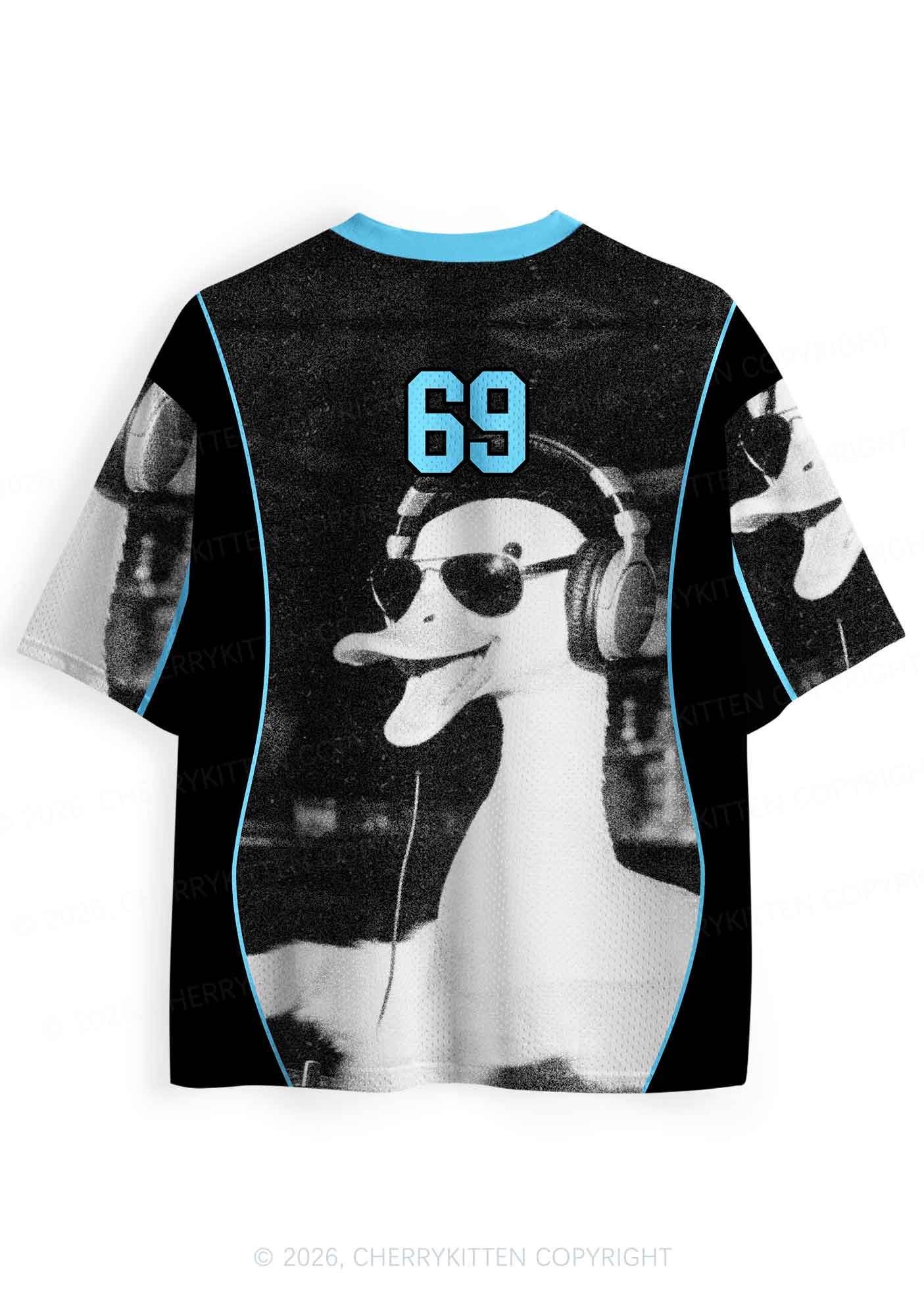 DJ Duck Y2K Sport Jersey Shirts Cherrykitten