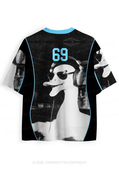 DJ Duck Y2K Sport Jersey Shirts Cherrykitten