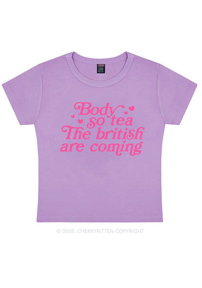 The British Are Coming Y2K Baby Tee Cherrykitten