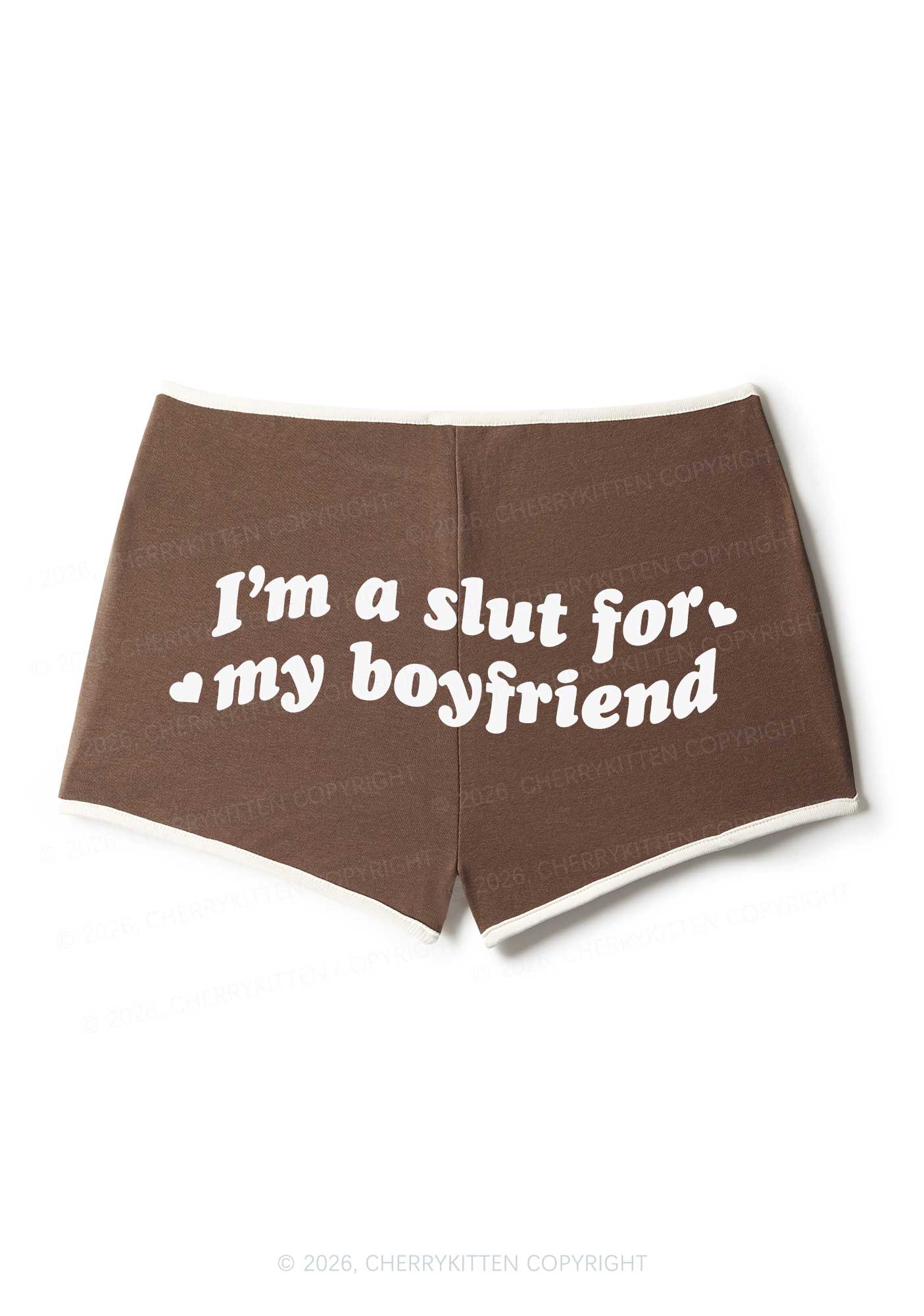 Slxt For My BF Valentine's Day Y2K Booty Shorts Cherrykitten