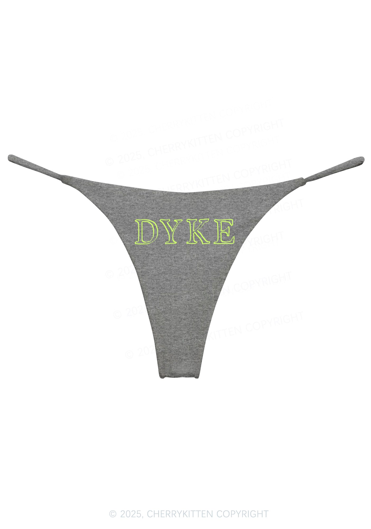 DYKE Pride Y2K Bikini String Thong Cherrykitten