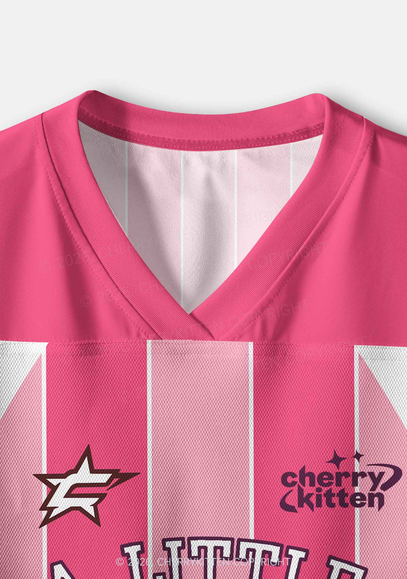 A Little Bit Fruity Pride Y2K Crop Sport Jersey Shirts Cherrykitten