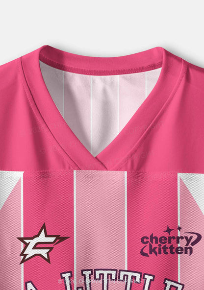 A Little Bit Fruity Pride Y2K Crop Sport Jersey Shirts Cherrykitten
