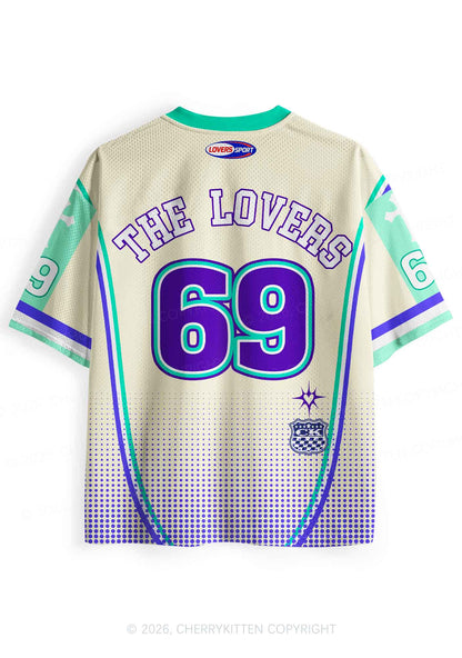 The Lovers Gay Kissing Pride Y2K Sport Jersey Shirts Cherrykitten