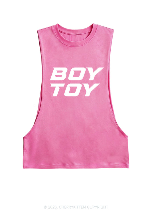 Boy Toy Y2K Men Muscle Side Cutoff Tank Top Cherrykitten