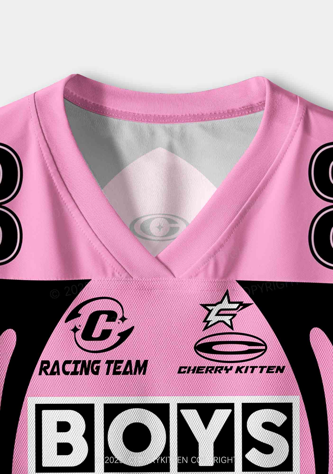 Custom Boys Make Gr8 Pets Y2K Crop Sport Jersey Shirts Cherrykitten