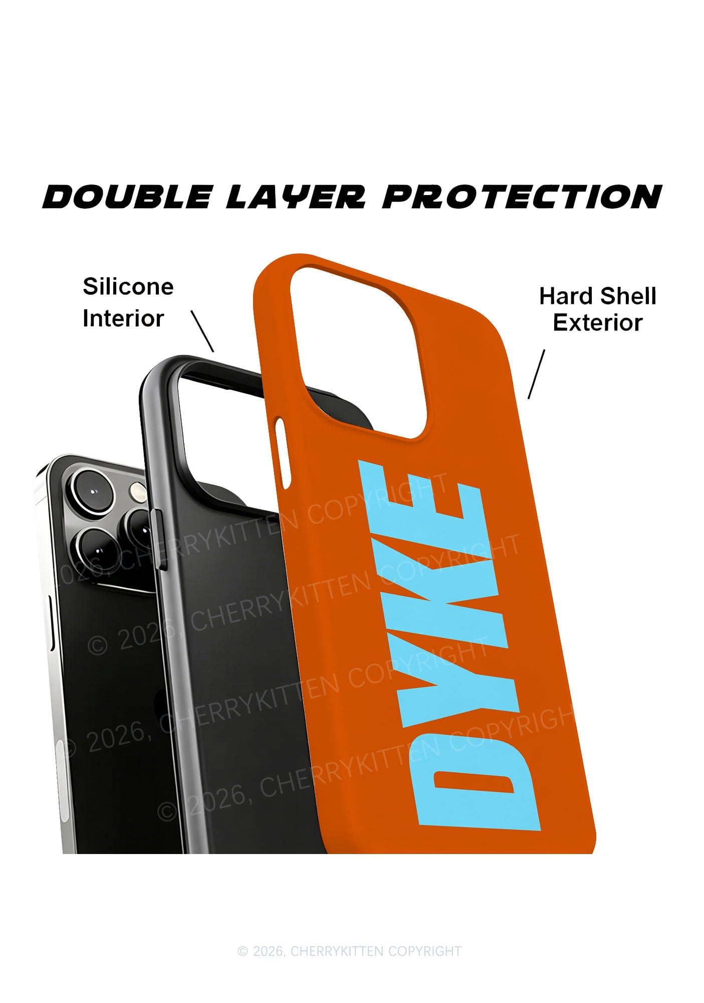 Mint Green Dyke Pride Y2K Phone Case Cherrykitten