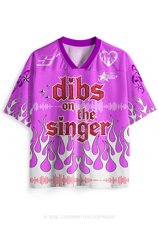 Dibs On The Singer Y2K Sport Jersey Shirts Cherrykitten