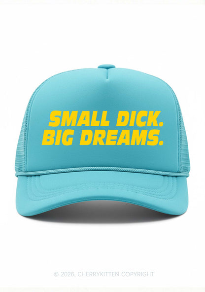 Small Dxxk Big Dreams Y2K Trucker Hat Cherrykitten
