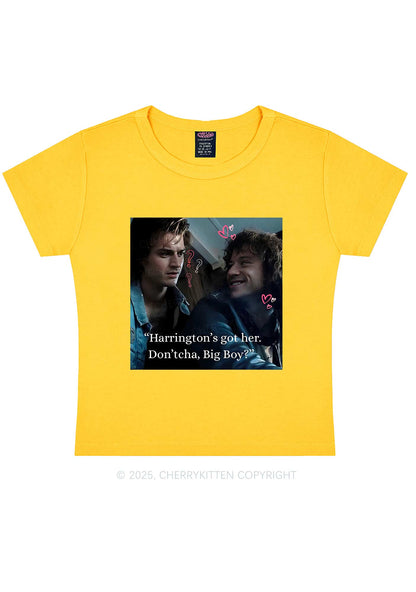Big Boy Got Her Y2K Baby Tee Cherrykitten