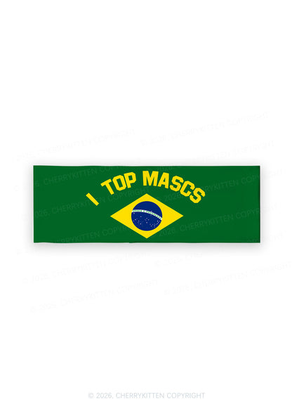 I Top Mascs Pride Y2K Print Headband Cherrykitten
