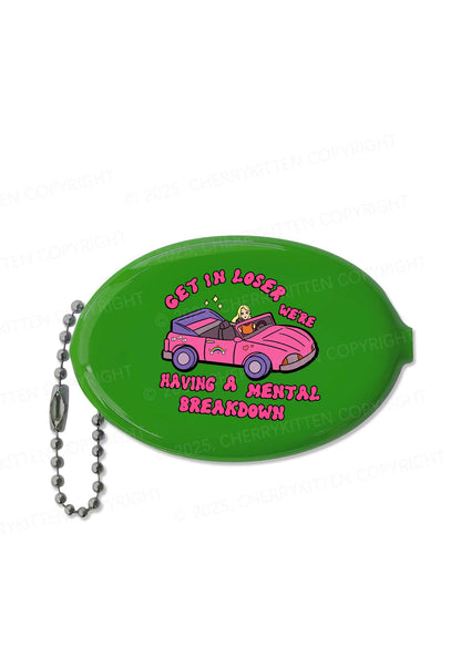 Get In Y2K Oval Mini Coin Pouch Cherrykitten