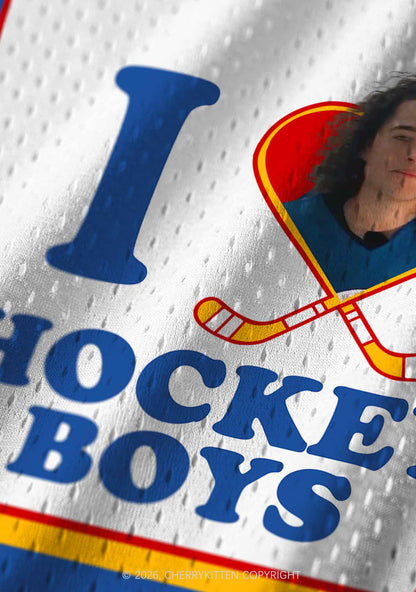 I Love Hockey Boy JT Y2K Sport Jersey Tank Cherrykitten