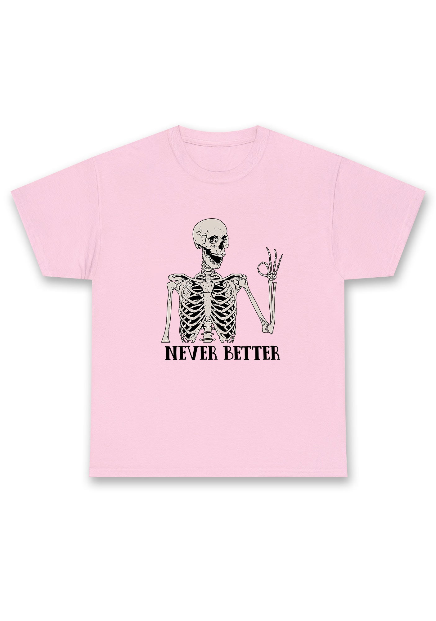 Halloween Skeletons Never Better Chunky Shirt