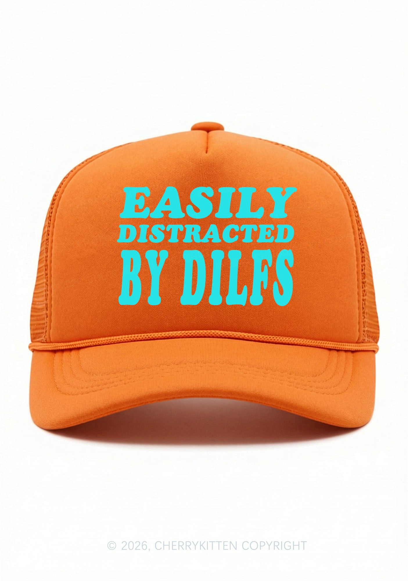 Easily Distracted By Dxxfs Y2K Trucker Hat Cherrykitten