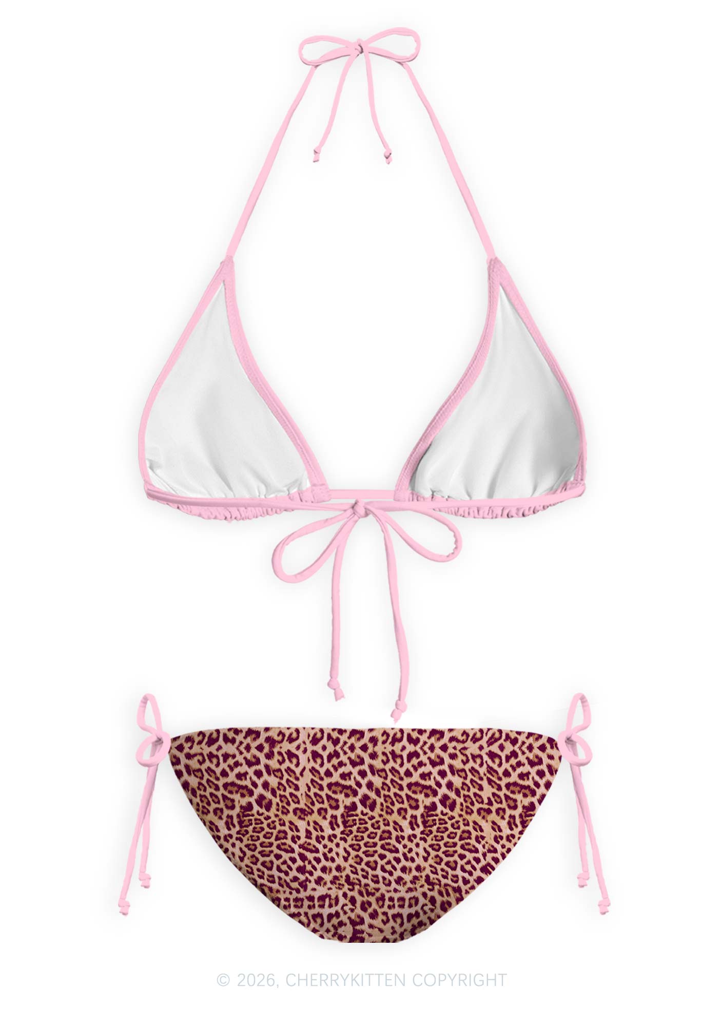 Cowgirl Wrangler Pride Y2K Print Bikini Set Cherrykitten