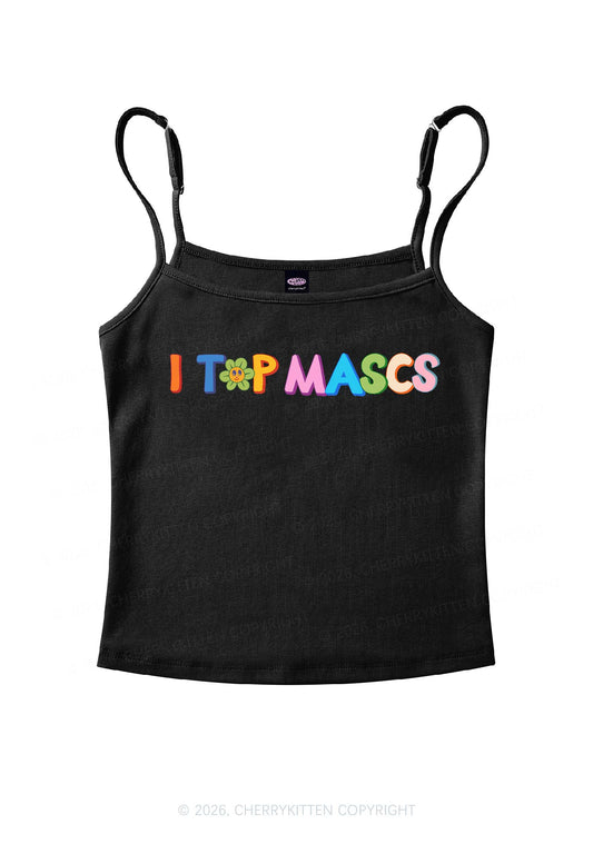 I Top Mascs Pride Y2K Spaghetti Strap Cami Cherrykitten