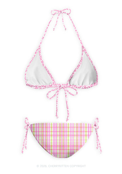 Lovergirl Femme Pride Y2K Print Bikini Set Cherrykitten