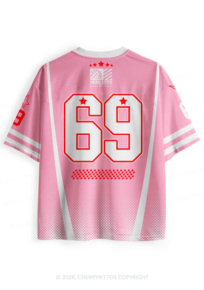 Support Mean Lesbians Pride Y2K Sport Jersey Shirts Cherrykitten