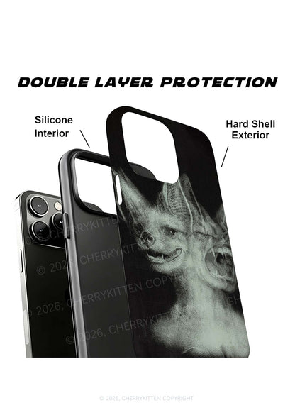 Halloween Two Head Monster Y2K Phone Case Cherrykitten