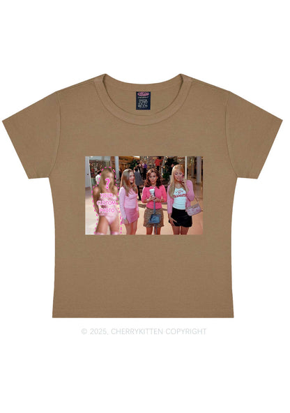 Custom Girls Movie Y2K Baby Tee Cherrykitten