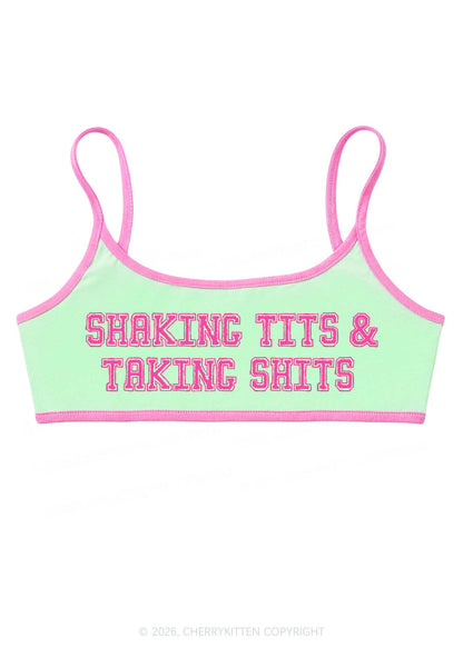 Shaking Txts Taking Shxts Y2K Super Crop Cami Cherrykitten
