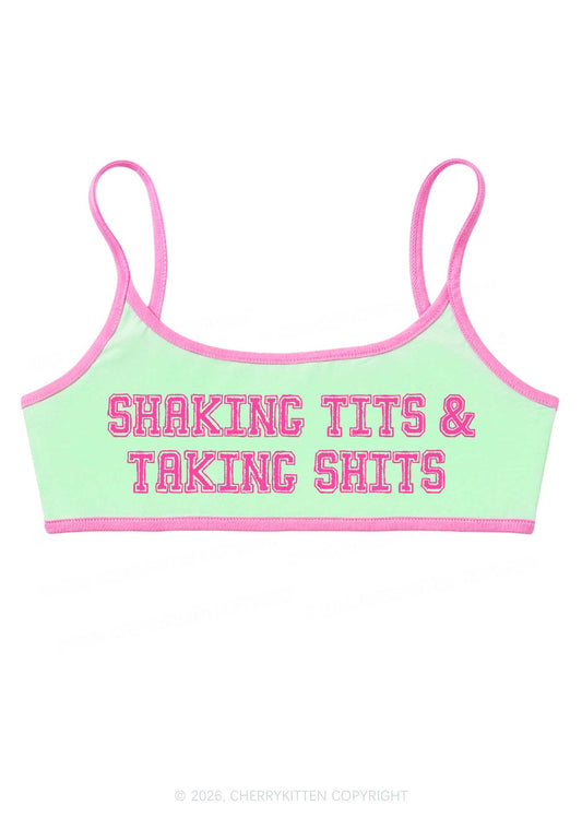 Shaking Txts Taking Shxts Y2K Super Crop Cami Cherrykitten