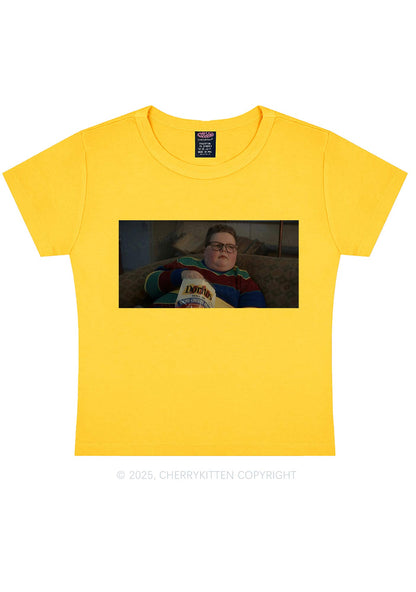 Snack Break Y2K Baby Tee Cherrykitten