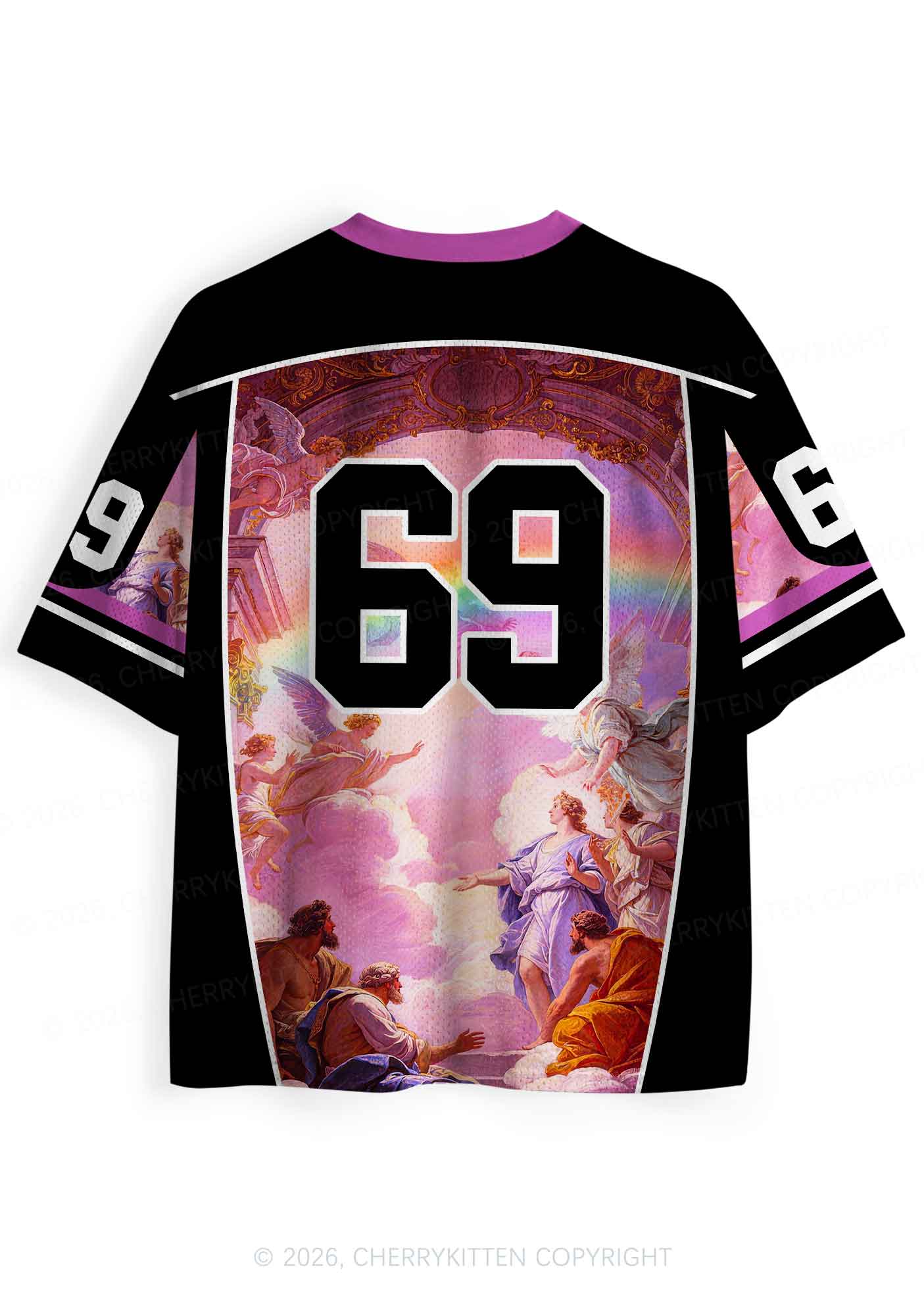 See You In Hell Angel Pride Y2K Sport Jersey Shirts Cherrykitten