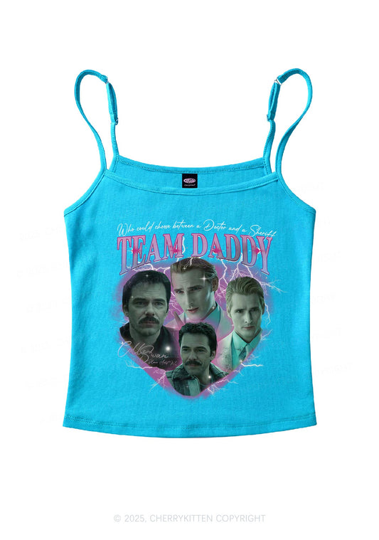 Team Daddy Y2K Spaghetti Strap Cami Cherrykitten