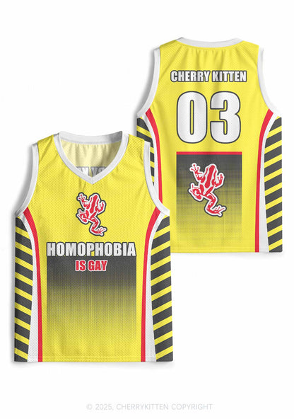 Custom Homophobia Gay Frog Pride Y2K Sport Jersey Tank Cherrykitten