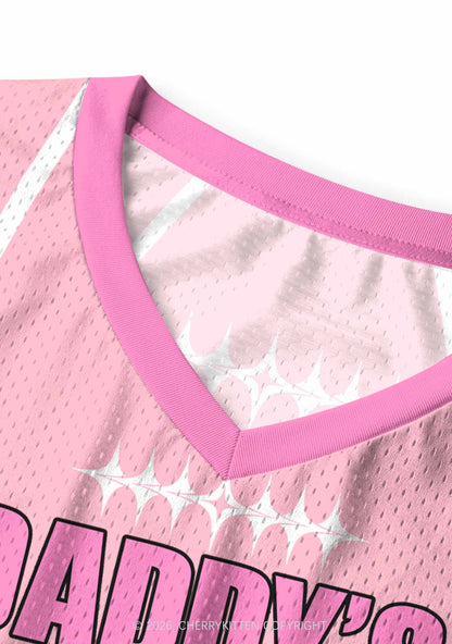 Daddys Good Lil Femboy Pride Y2K Sport Jersey Tank Cherrykitten