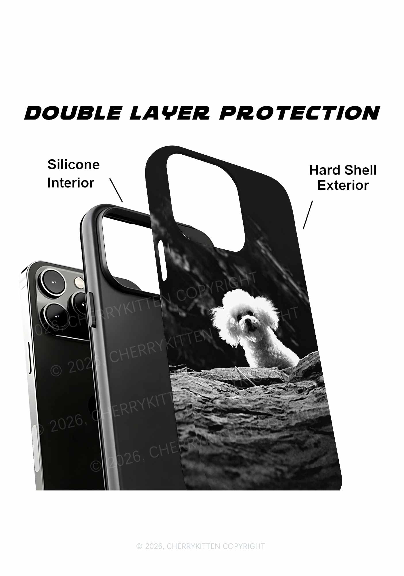 Halloween Bichon Frise Dog Y2K Phone Case Cherrykitten