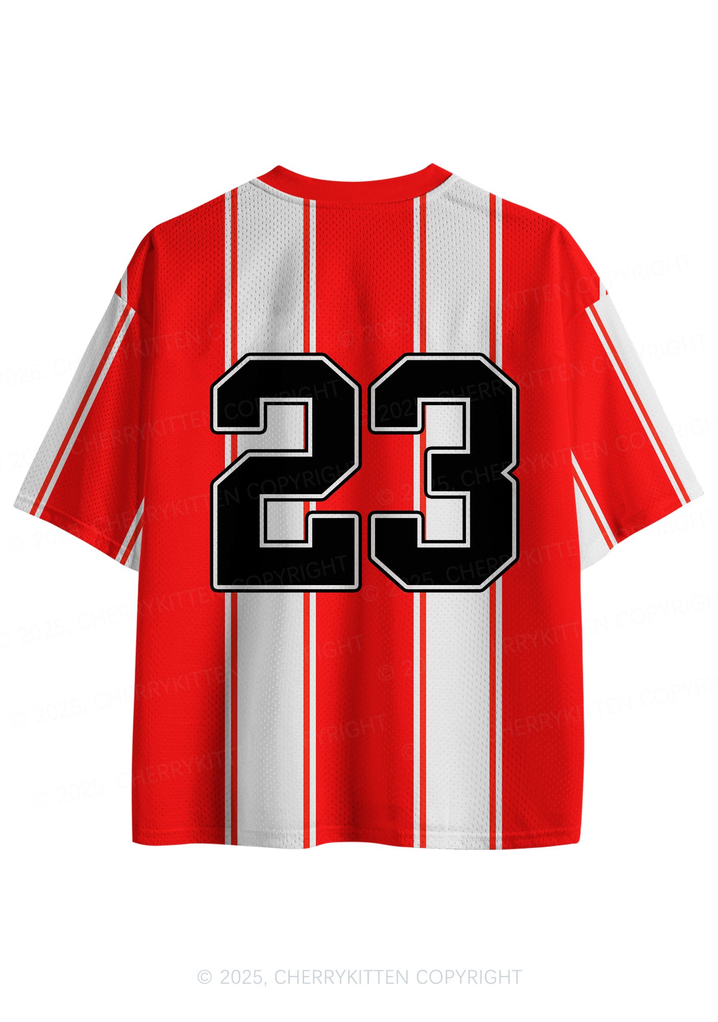 Custom Red Choke Me Y2K Sport Jersey Shirts Cherrykitten