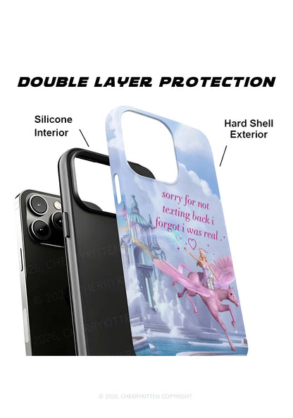 Sorry For Not Texting Back Y2K Phone Case Cherrykitten