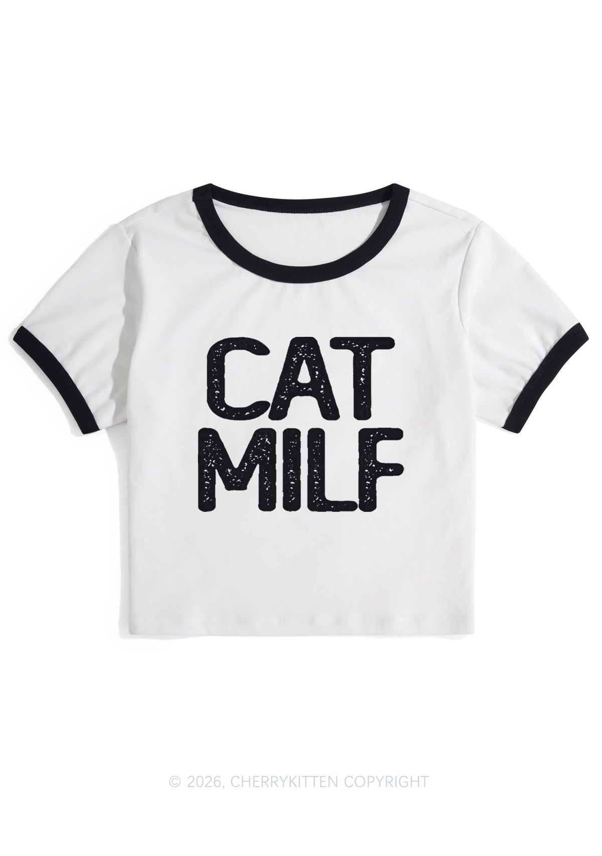 Cat Mxxf Y2K Ringer Tee Cherrykitten