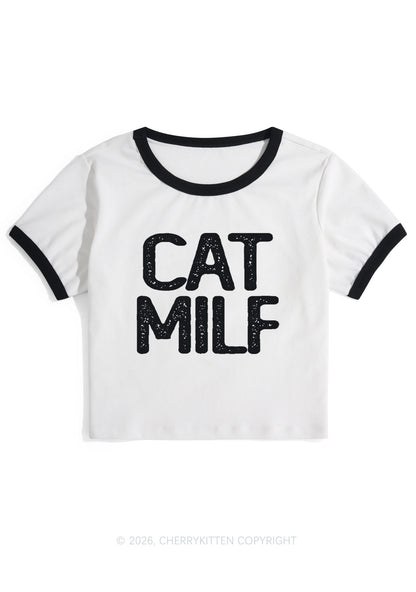Cat Mxxf Y2K Ringer Tee Cherrykitten