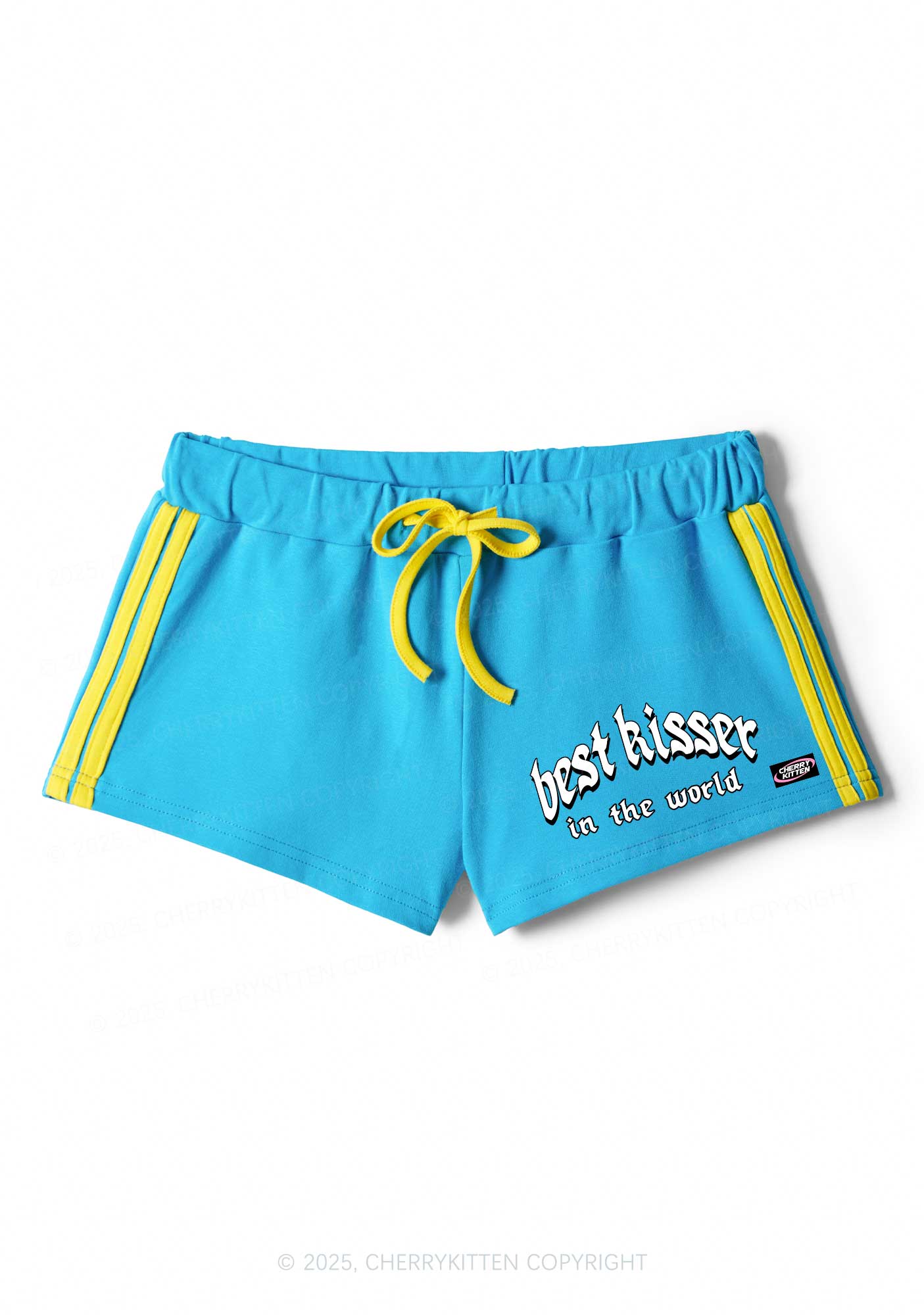 Best Kisser In The World Y2K Drawstring Mini Shorts Cherrykitten