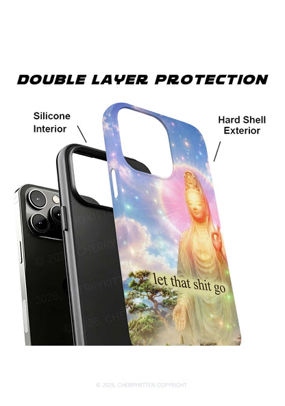 Let That Shxt Go Y2K Phone Case Cherrykitten