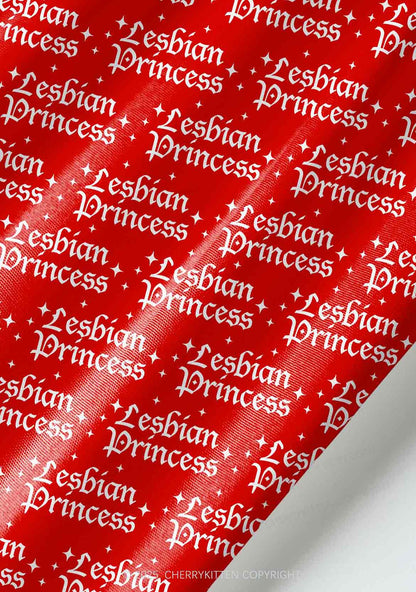 Lesbian Princess Pride Y2K Pet Shirts Cherrykitten
