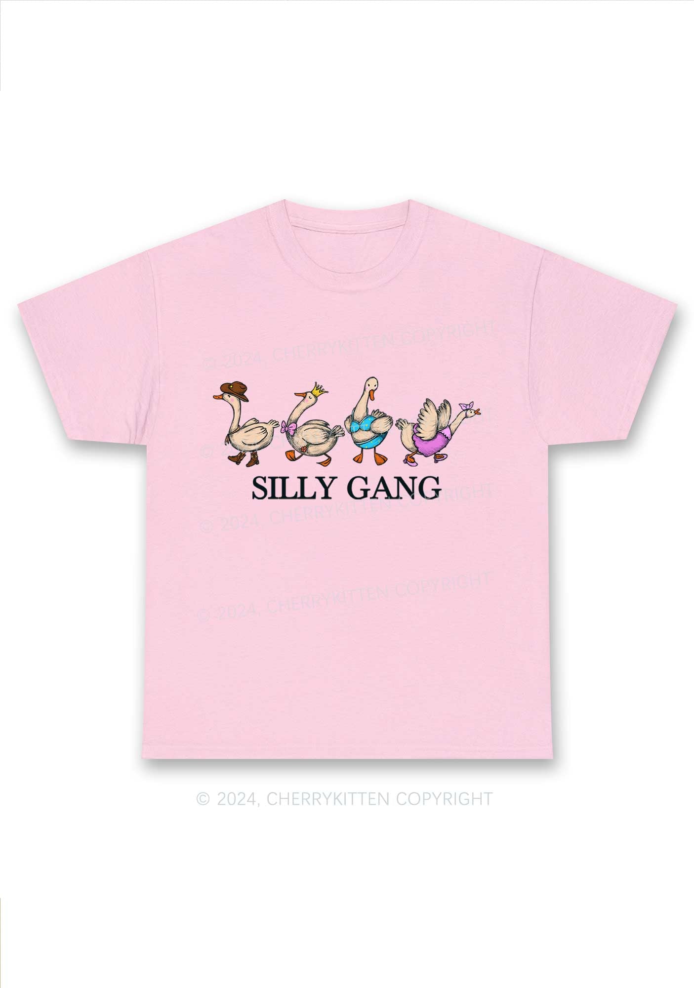 Silly Gang Y2K Chunky Shirt Cherrykitten