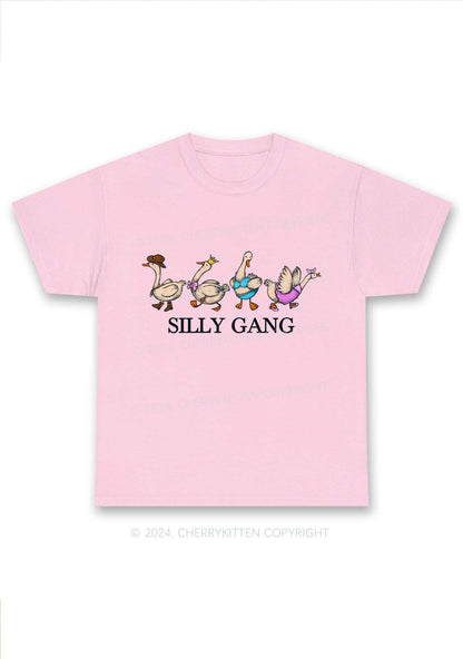 Silly Gang Y2K Chunky Shirt Cherrykitten