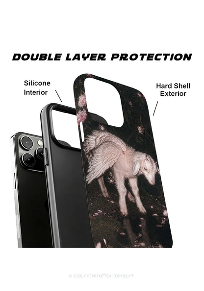 Winged Baby Goat Y2K Phone Case Cherrykitten